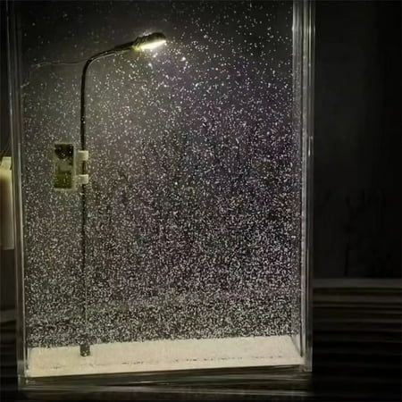DIY Snowy Led Mini Lamp