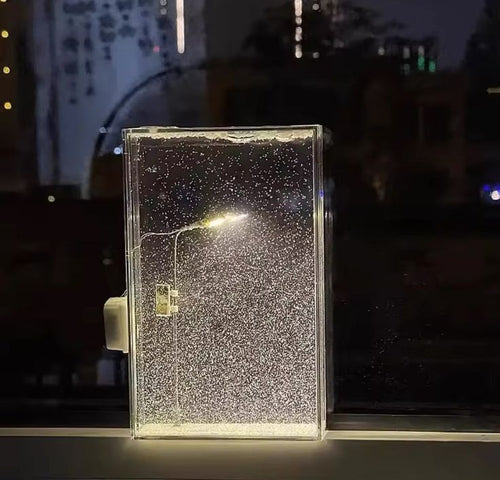 DIY Snowy Led Mini Lamp
